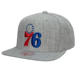 Team Heather 2.0 Snapback Philadelphia 76Ers