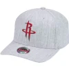 Team Heather Classic Red Snapback Houston Rockets