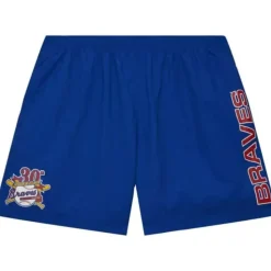Team Heritage Woven Short Atlanta Braves