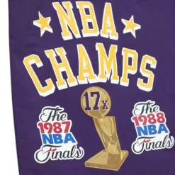 Team Heritage Woven Short Los Angeles Lakers