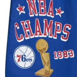 Team Heritage Woven Short Philadelphia 76Ers