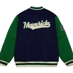 Team Legacy Varsity Jacket N&N Dallas Mavericks Dirk Nowitzki