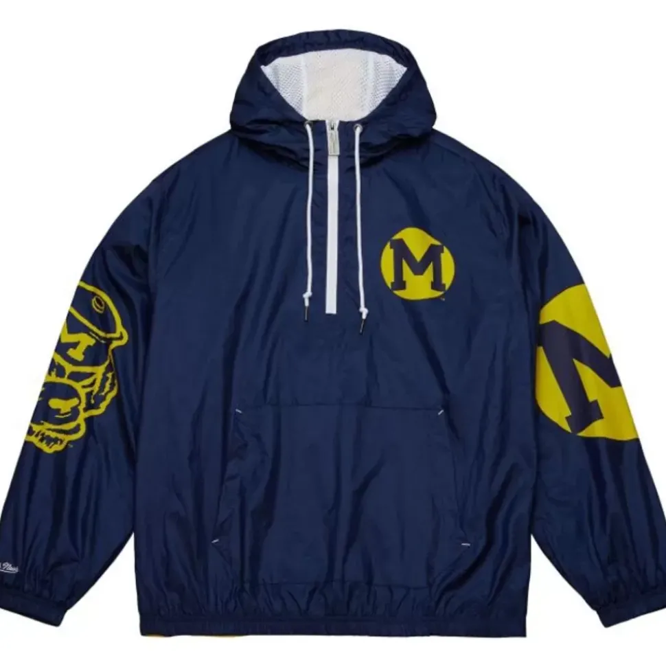 Team Og 2.0 Anorak Windbreaker University Of Michigan