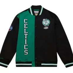 Team Og 2.0 Lightweight Satin Jacket Boston Celtics