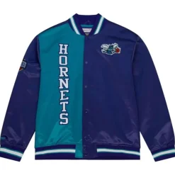Team Og 2.0 Lightweight Satin Jacket Charlotte Hornets