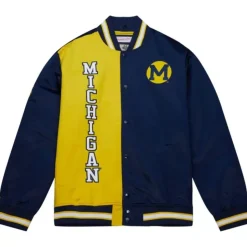 Team Og 2.0 Lightweight Satin Jacket University Of Michigan