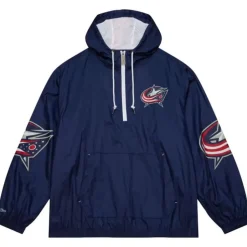 Team Og Anorak Windbreaker Columbus Blue Jackets