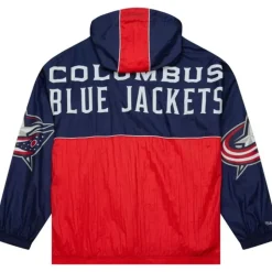 Team Og Anorak Windbreaker Columbus Blue Jackets