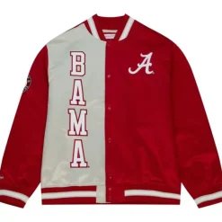 Team Og Lightweight Satin Jacket University Of Alabama