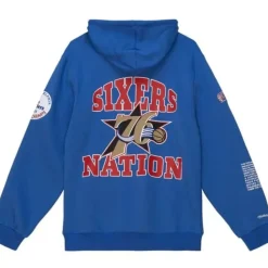 Team Origins Fleece Hoody Philadelphia 76Ers
