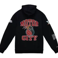 Team Origins Fleece Hoody Detroit Pistons