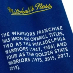 Team Origins Fleece Short Golden State Warriors