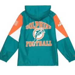 Team Origins Pullover Anorak Miami Dolphins