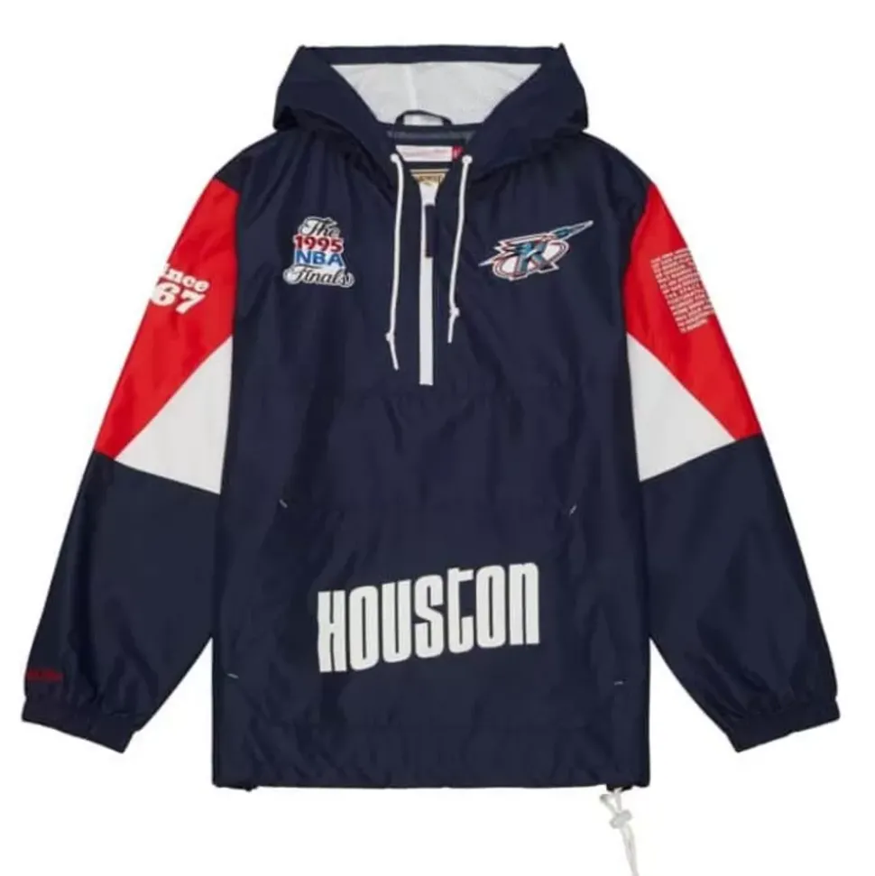 Team Origins Pullover Anorak Houston Rockets