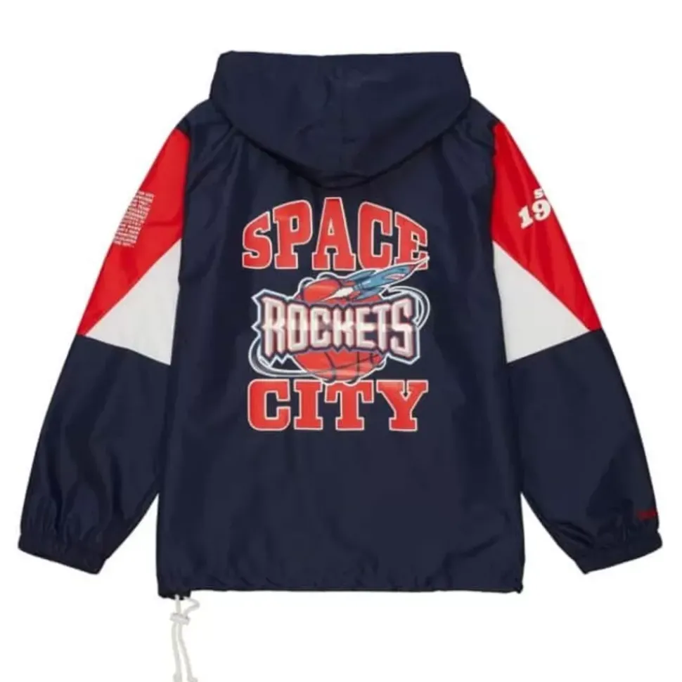 Team Origins Pullover Anorak Houston Rockets