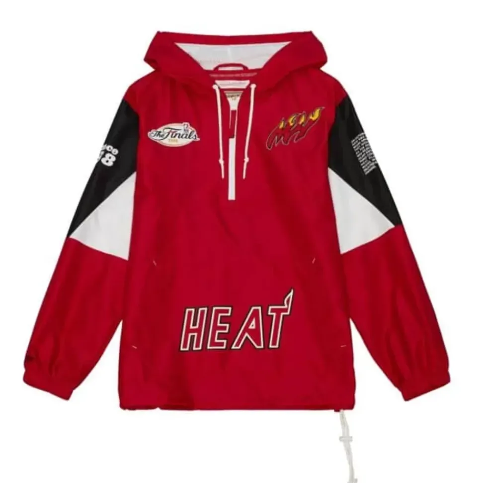 Team Origins Pullover Anorak Miami Heat