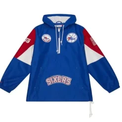 Team Origins Pullover Anorak Philadelphia 76Ers