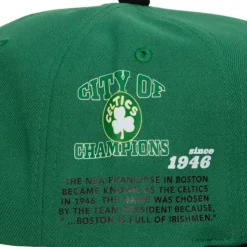 Team Origins Snapback Hwc Boston Celtics