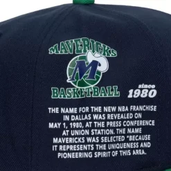 Team Origins Snapback Hwc Dallas Mavericks