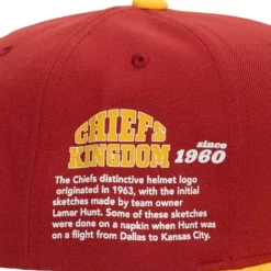 Team Origins Snapback Kansas City Chiefs
