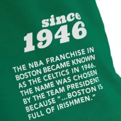 Team Origins S/S Top Boston Celtics