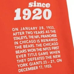 Team Origins S/S Top Chicago Bears