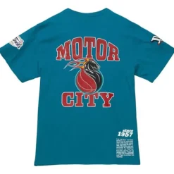 Team Origins S/S Top Detroit Pistons