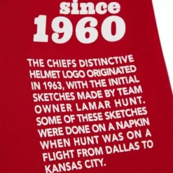 Team Origins S/S Top Kansas City Chiefs
