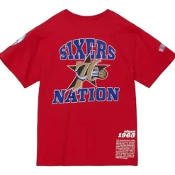 Team Origins S/S Top Philadelphia 76Ers
