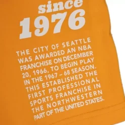 Team Origins S/S Top Seattle Supersonics