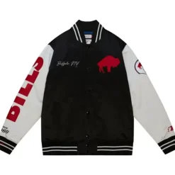 Team Origins Varsity Satin Jacket Buffalo Bills