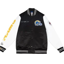 Team Origins Varsity Satin Jacket Los Angeles Rams