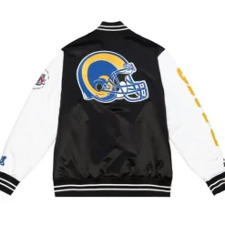 Team Origins Varsity Satin Jacket Los Angeles Rams