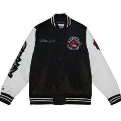 Team Origins Varsity Satin Jacket Toronto Raptors