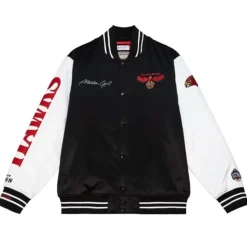 Team Origins Varsity Satin Jacket Atlanta Hawks