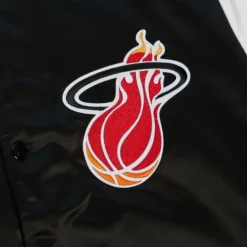 Team Origins Varsity Satin Jacket Miami Heat
