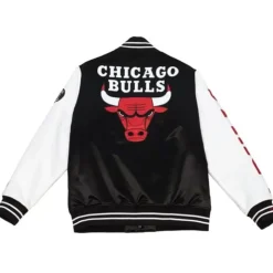 Team Origins Varsity Satin Jacket Chicago Bulls