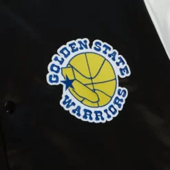 Team Origins Varsity Satin Jacket Golden State Warriors