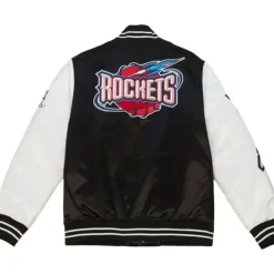 Team Origins Varsity Satin Jacket Houston Rockets