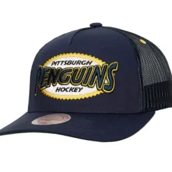 Team Seal Trucker Snapback Vintage Pittsburgh Penguins