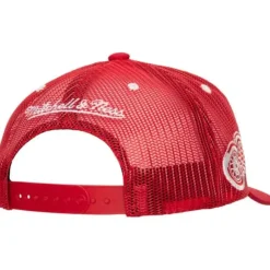 Team Seal Trucker Snapback Vintage Detroit Red Wings