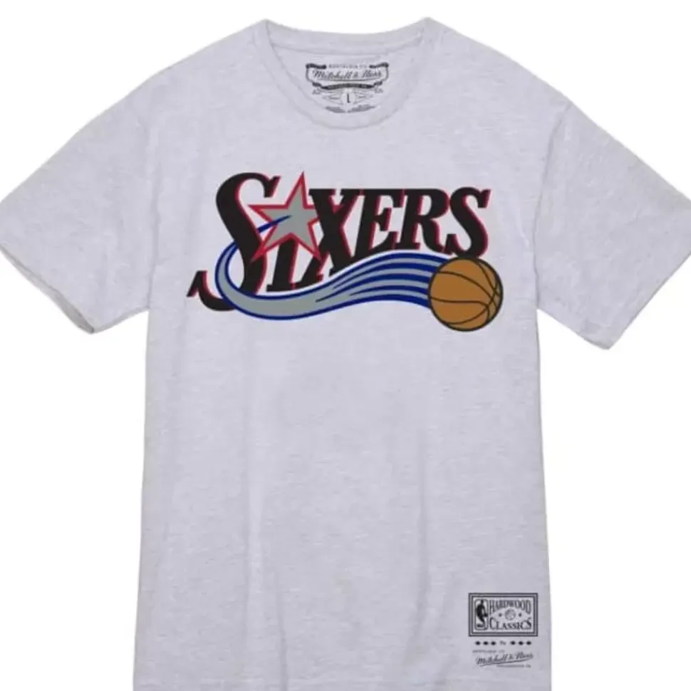Team Wordmark 1 Tee Philadelphia 76Ers