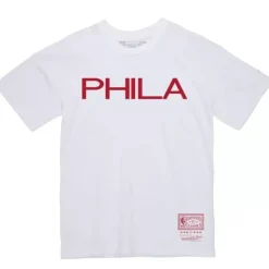 Team Wordmark 3 Tee Philadelphia 76Ers