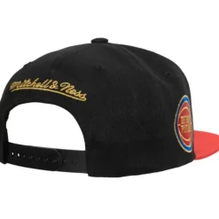 75Th Anniversary Gold Snapback Detroit Pistons