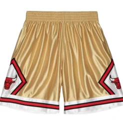 75Th Anniversary Gold Swingman Chicago Bulls 1997-98 Shorts