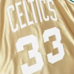 75Th Anniversary Gold Swingman Larry Bird Boston Celtics 1985-86 Jersey