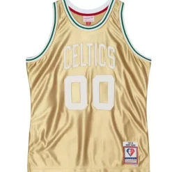 75Th Anniversary Gold Swingman Robert Parish Boston Celtics 1985-86 Jersey