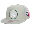75Th Silver Snapback Boston Celtics