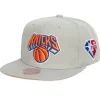 75Th Silver Snapback New York Knicks