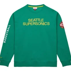 There And Back Fleece Crew Seattle Supersonics